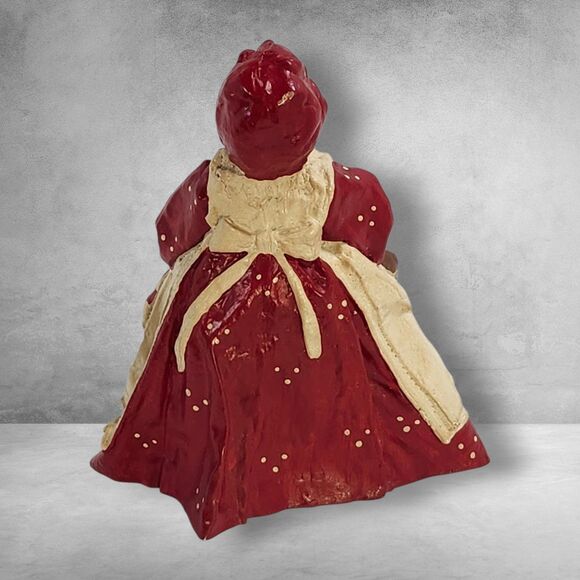 Vintage Ike & Sandy Spillman “Geraldine” Resin Figurine 1976–1987 Folk Art RARE - Picture 4 of 12